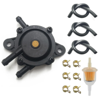 Fuel pump with filter and oil hose for small engines